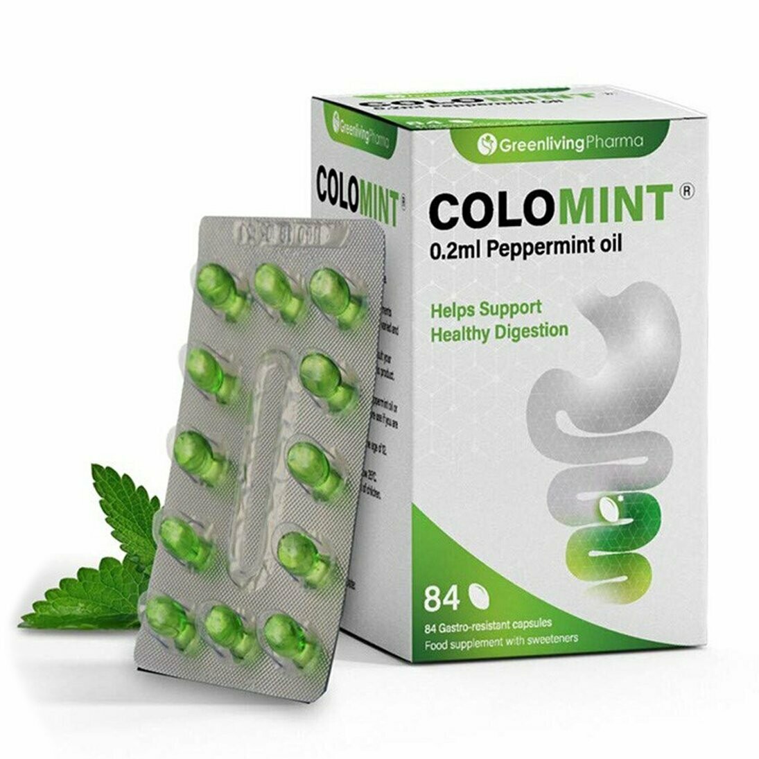 Colomint 0.2ml HighQuality Soothing Peppermint Oil Capsules