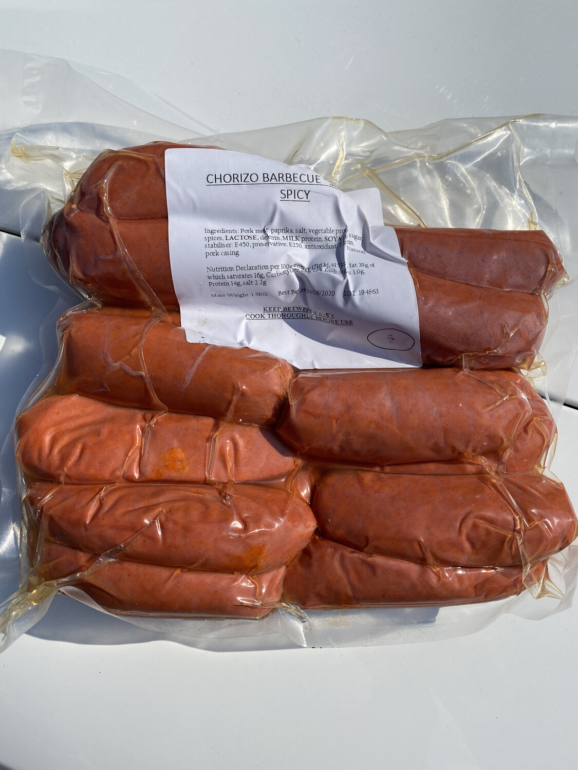 Chorizo Sausages 1kg