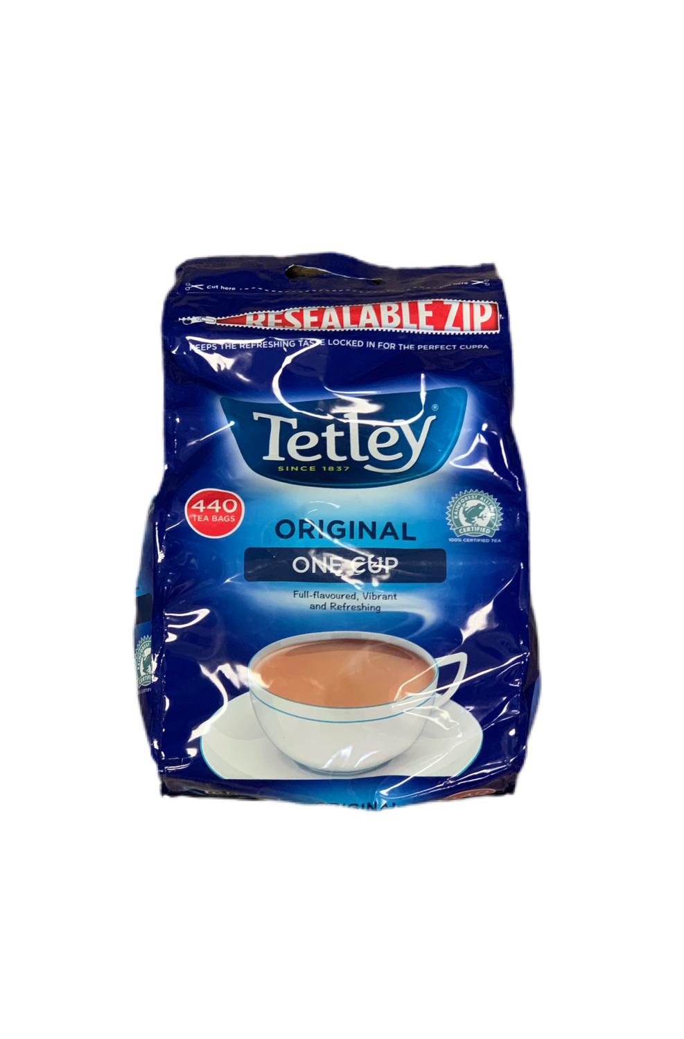 TETLEY DECAF ONE CUP TEA BAGS 440'S
