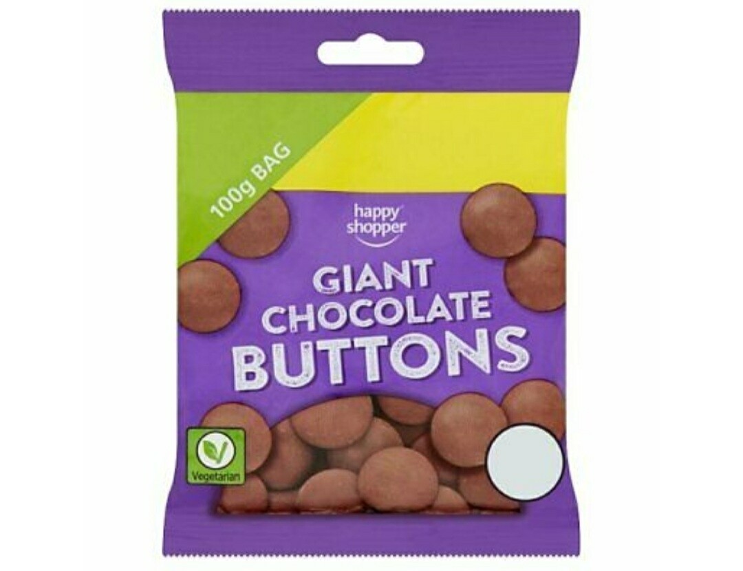 Giant Chocolate Buttons 100g