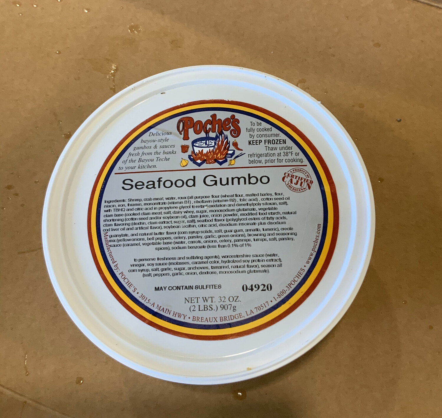 Poche's Seafood Gumbo FROZEN
