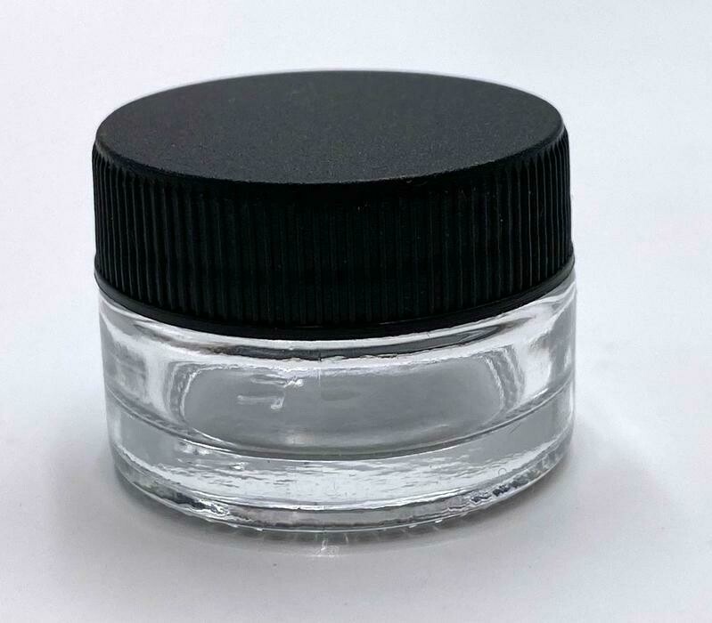 Child Resistant Glass Concentrate Jar