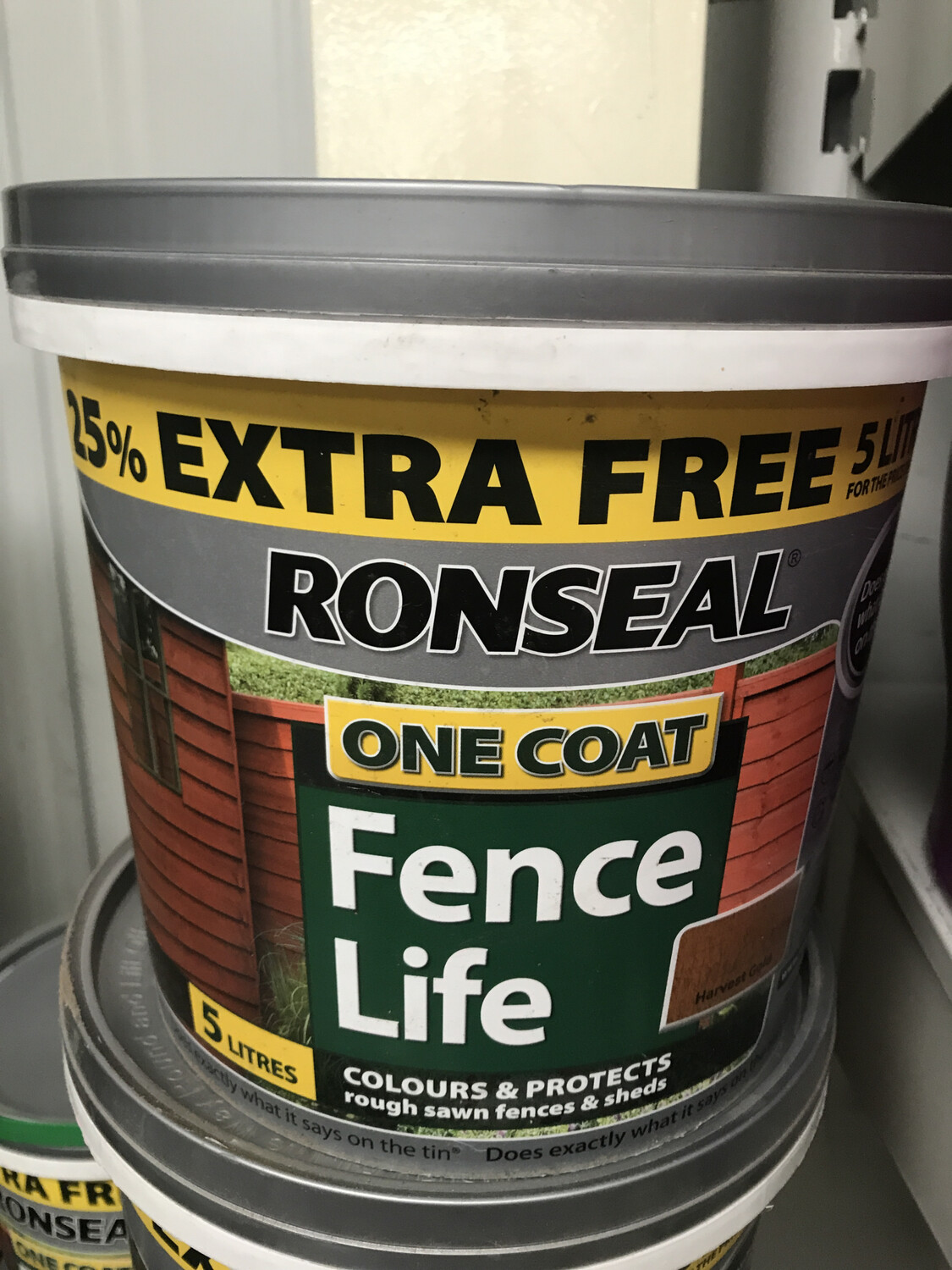 Ronseal Fence Life Harvest Gold (5 Ltrs)