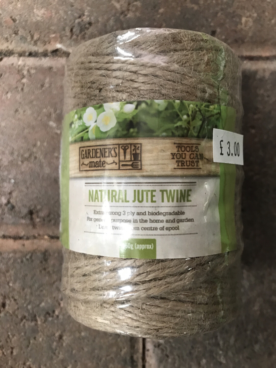 Natural Jute Twine 250g Approx