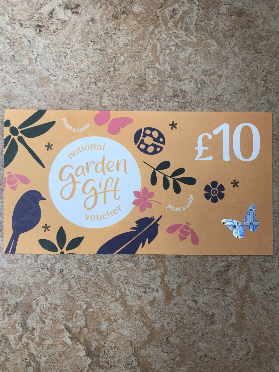 £10 National Garden Gift Voucher