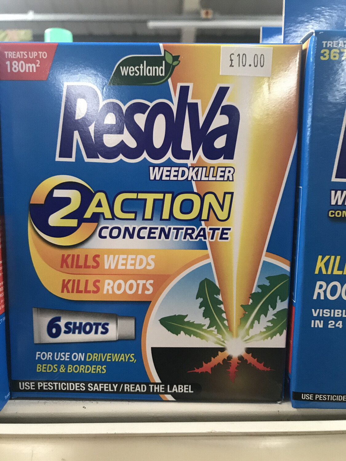 Resolva Weed killer Concentrate 6 Shots