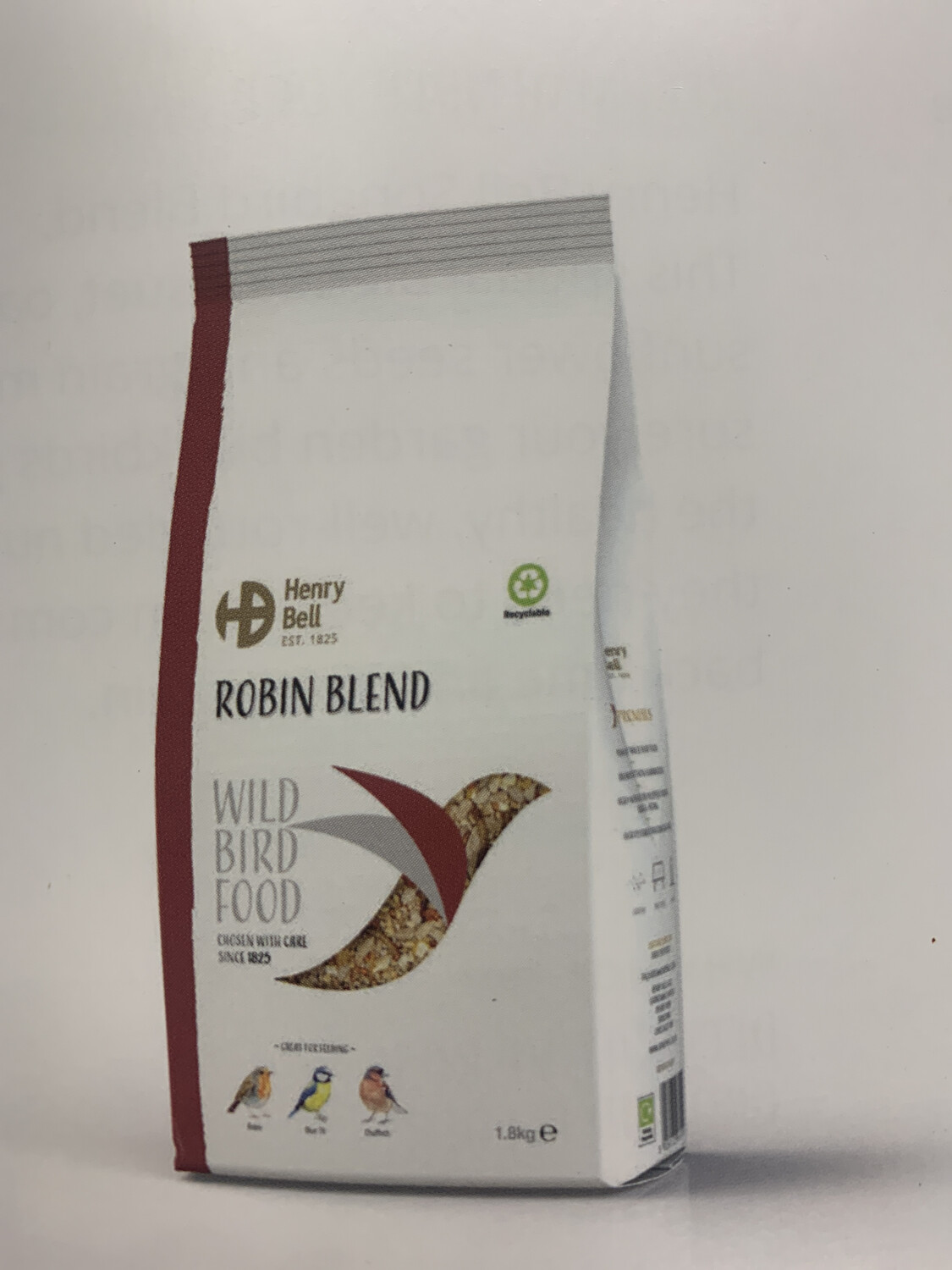 Henry Bell Robin Blend Wild Bird Food 1.8kg