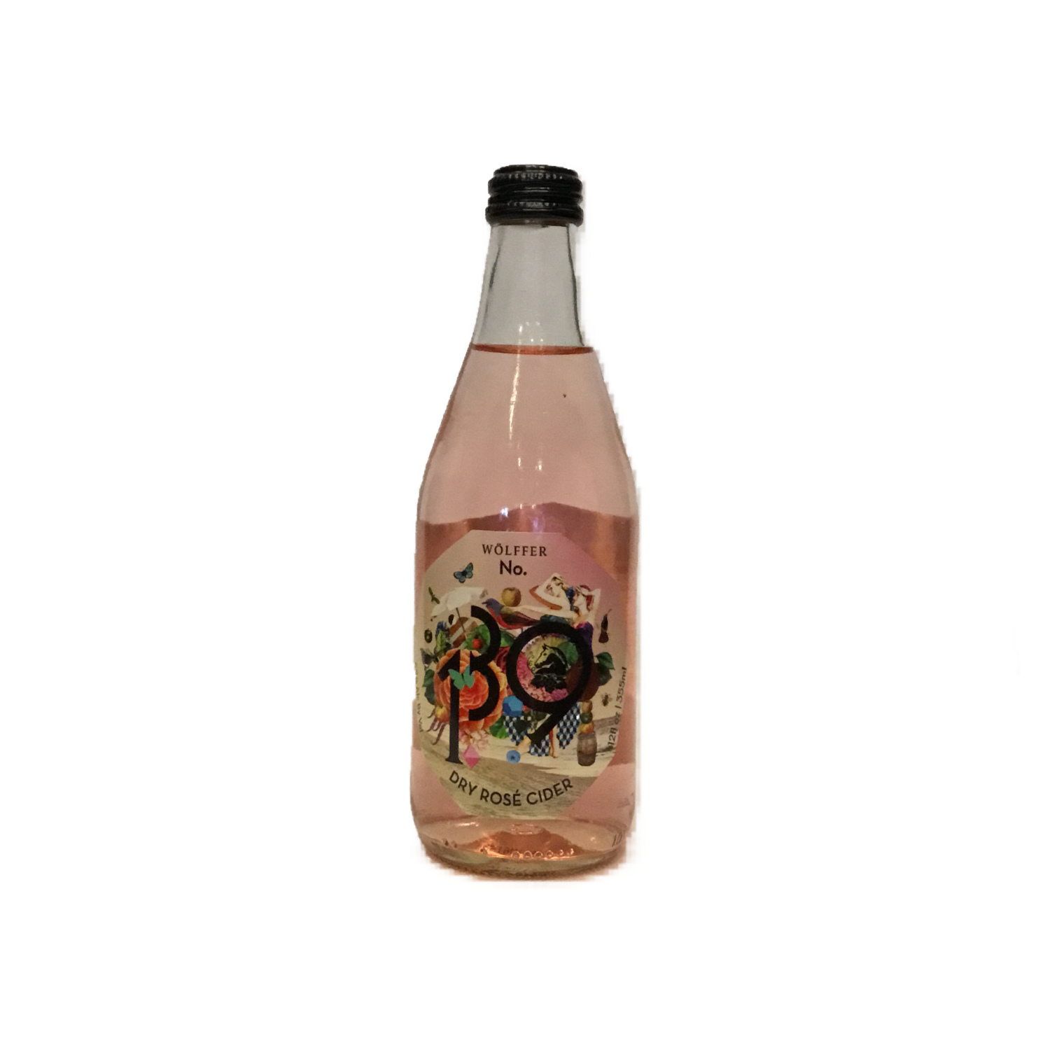 Wolffer Dry Rose Cider BOTTLE 12oz