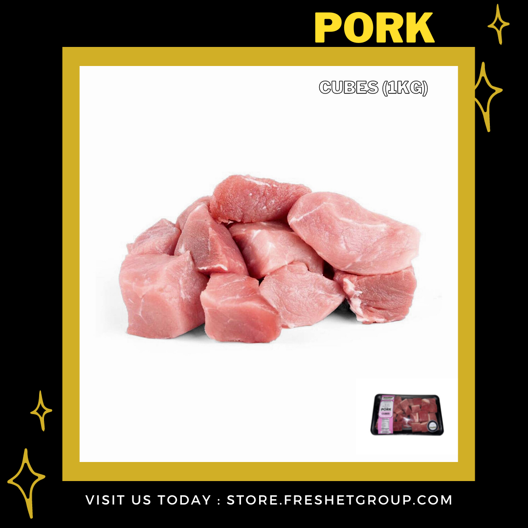 PORK Cubes 1kg