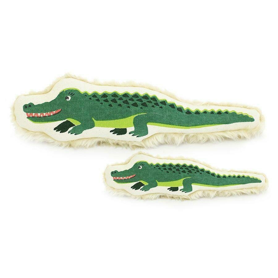 Alligator Canvas Dog Toy Large