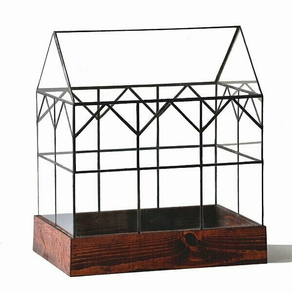 Hall House Terrarium by Lead Head Glass Made in Detroit