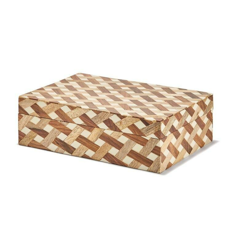 Wooden Weave Box