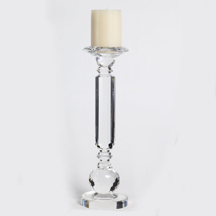 Crystal Candleholder Tall