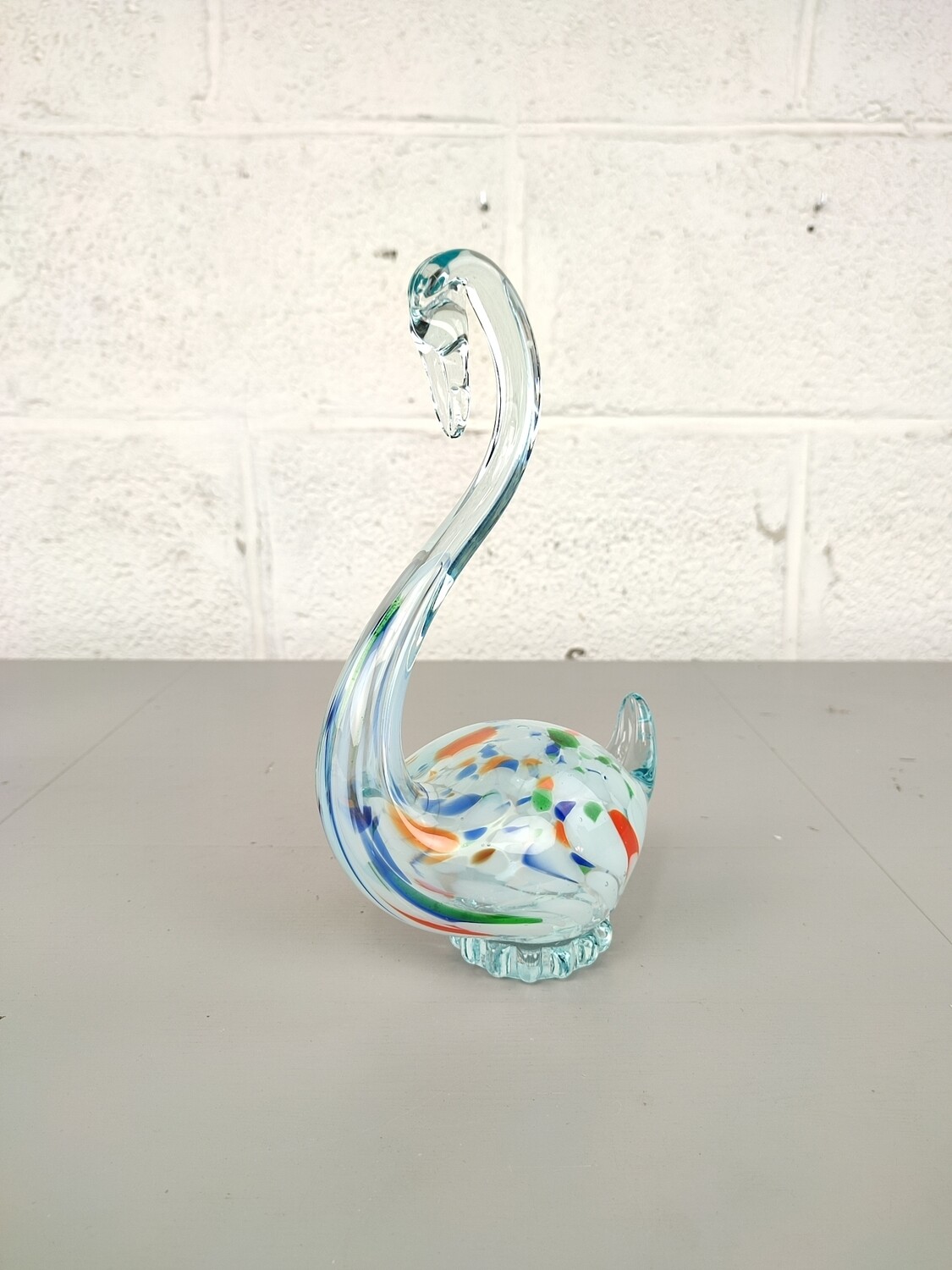 Een veelkleurige vaas van Murano glas. - N.V. Veilinghuis