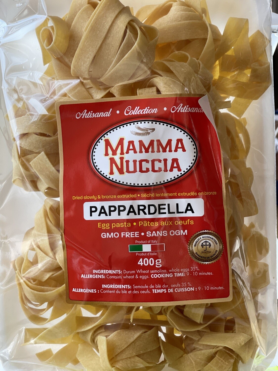Mamma Nuccia Egg Noodle Pappardelle 500g Online Grocery Shopping