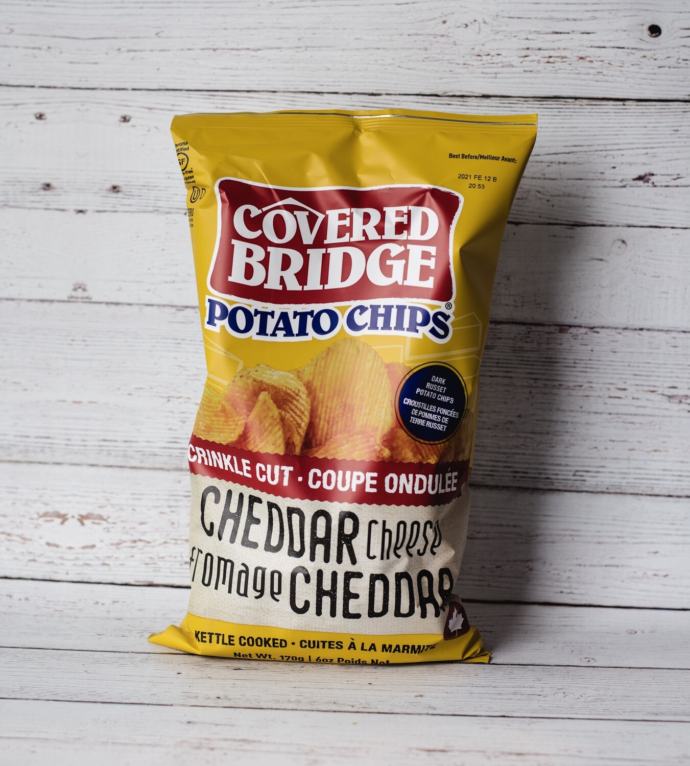 Chips Cheddar Covered Bridge 170g