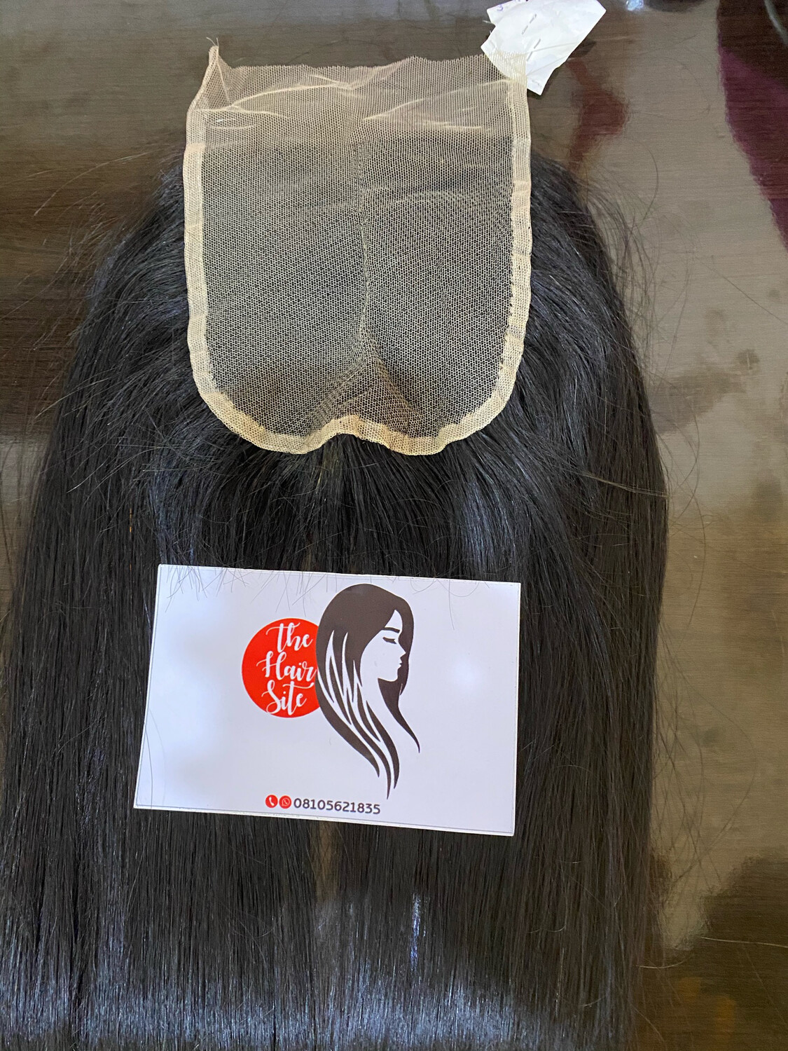 Bone Straight Wide Closures 5 by 5