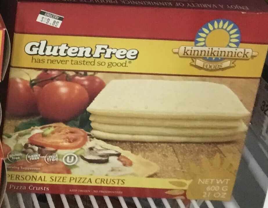 Kinnikinnick Pizza Crust Store Allergy Orchard