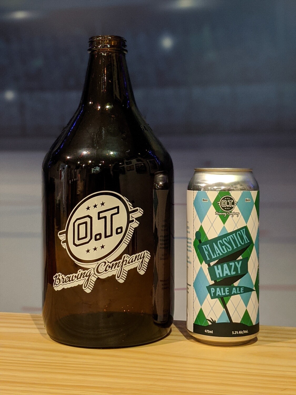 Flagstick Hazy Pale Ale 64oz Growler & Fill