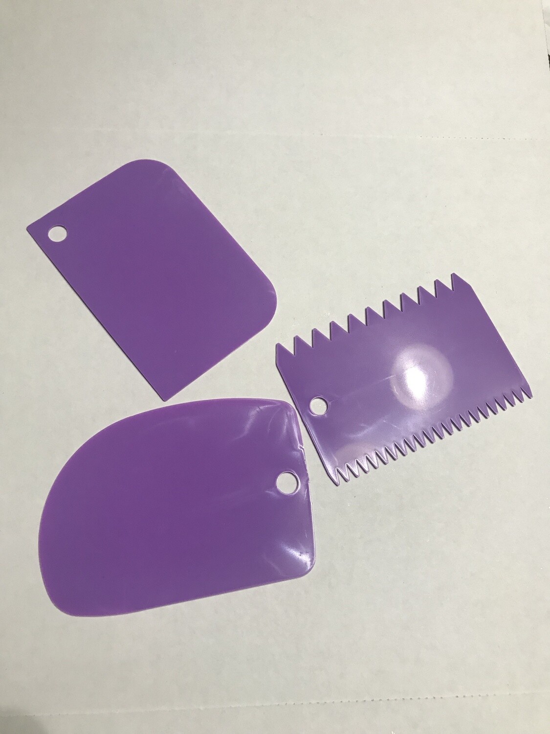 Cake Scrapers (set of 3)