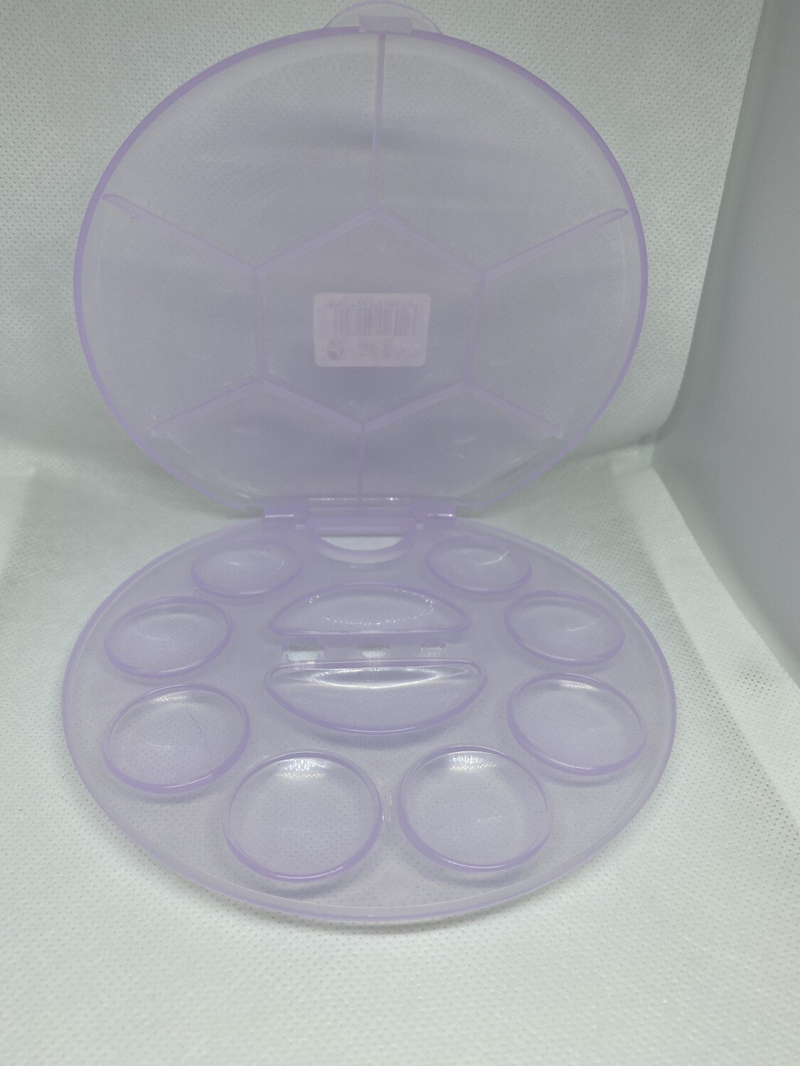 Round Paint Palette w/Lid