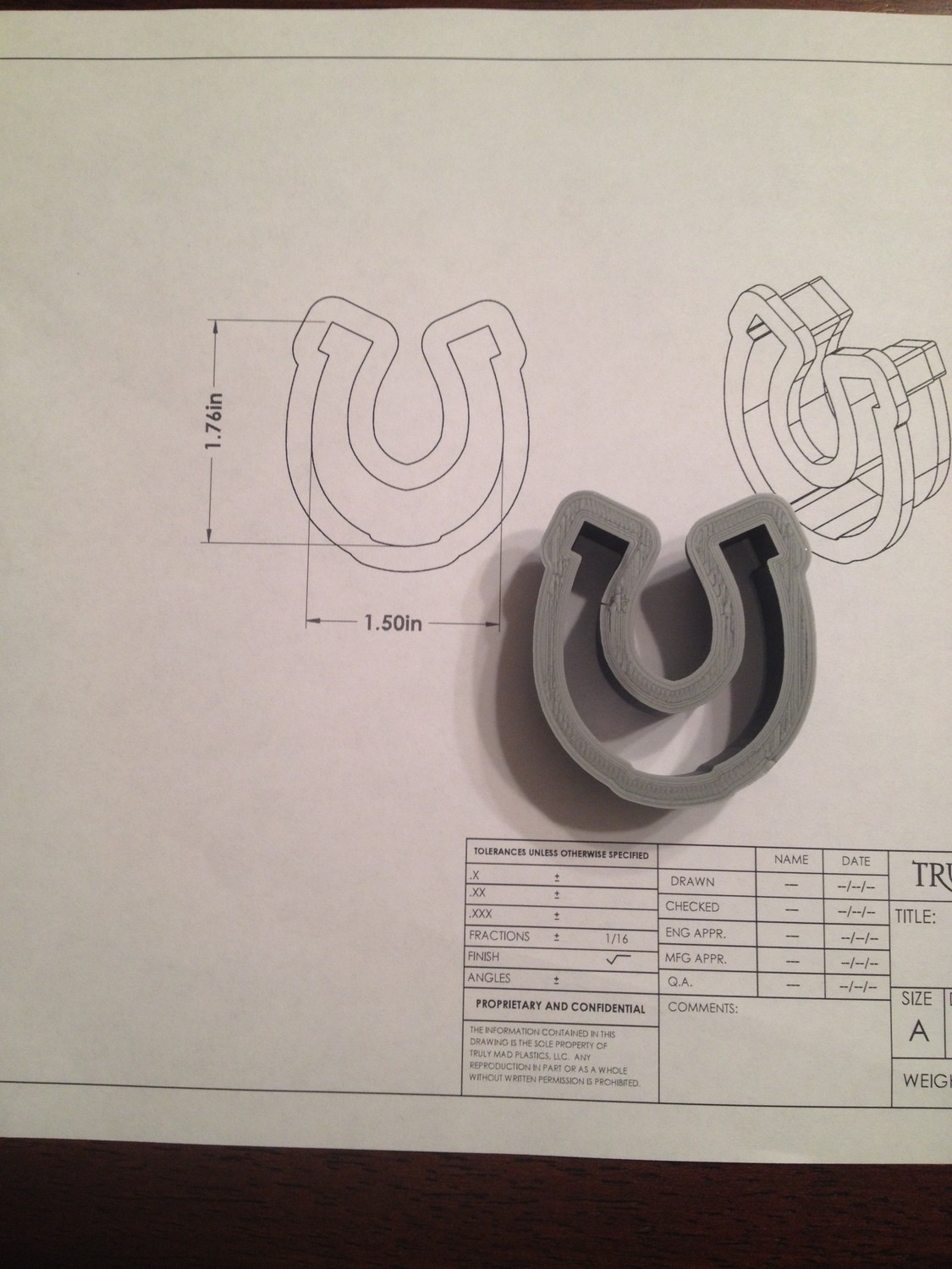 Mini Horse Shoe 01