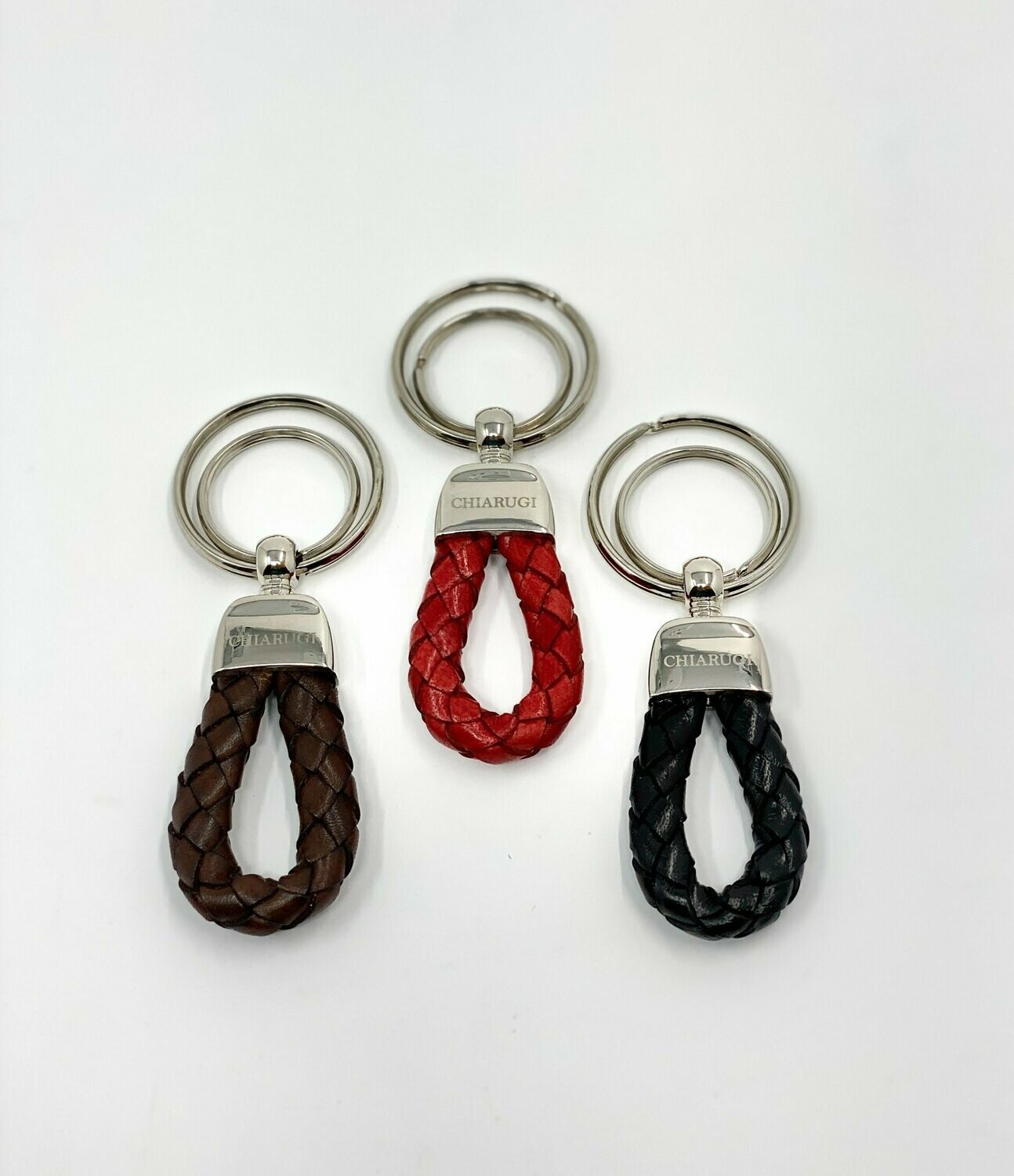 Chiarugi Braided Loop Keychain