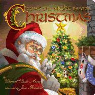Twas the Night Before Christmas  by Clement Clarke-Moore  (board book)