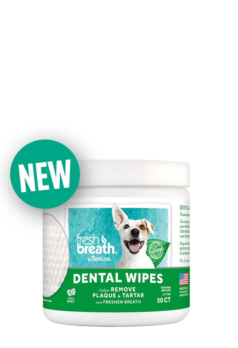 TropiClean Dental Wipes
