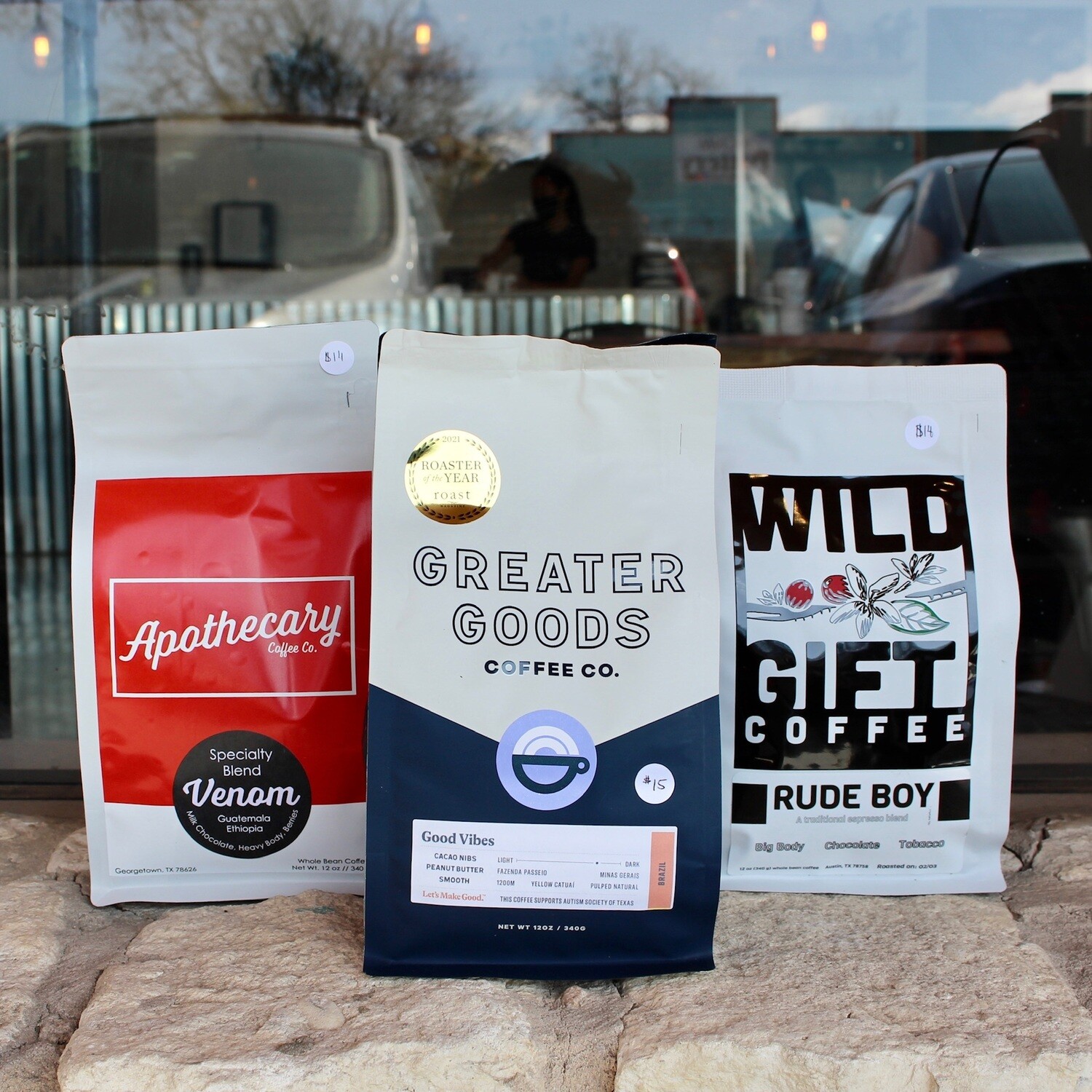 Greater Goods Retail Coffee (12oz) Store West Pecan