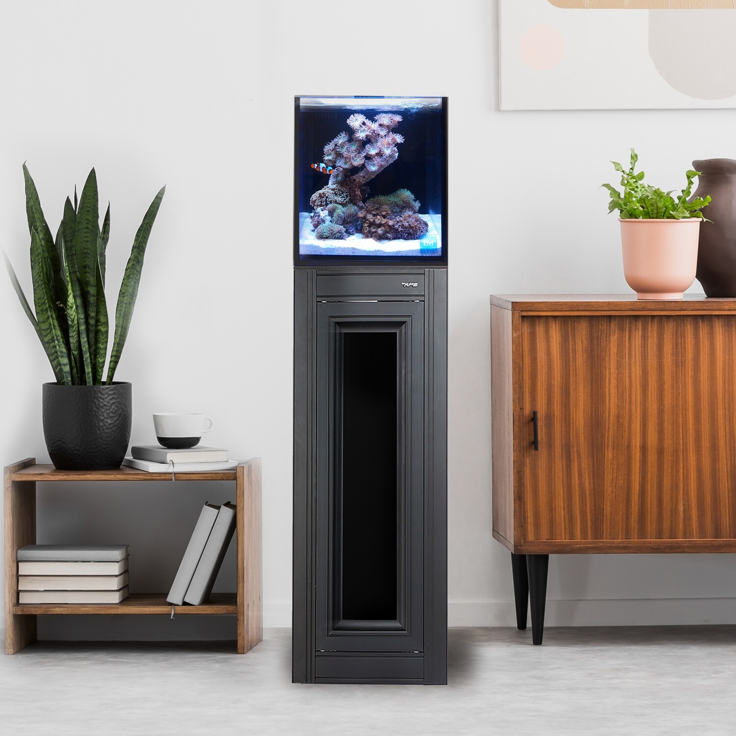 NUVO Fusion Pro™ 10 AIO Aquarium w/ Black APS Stand