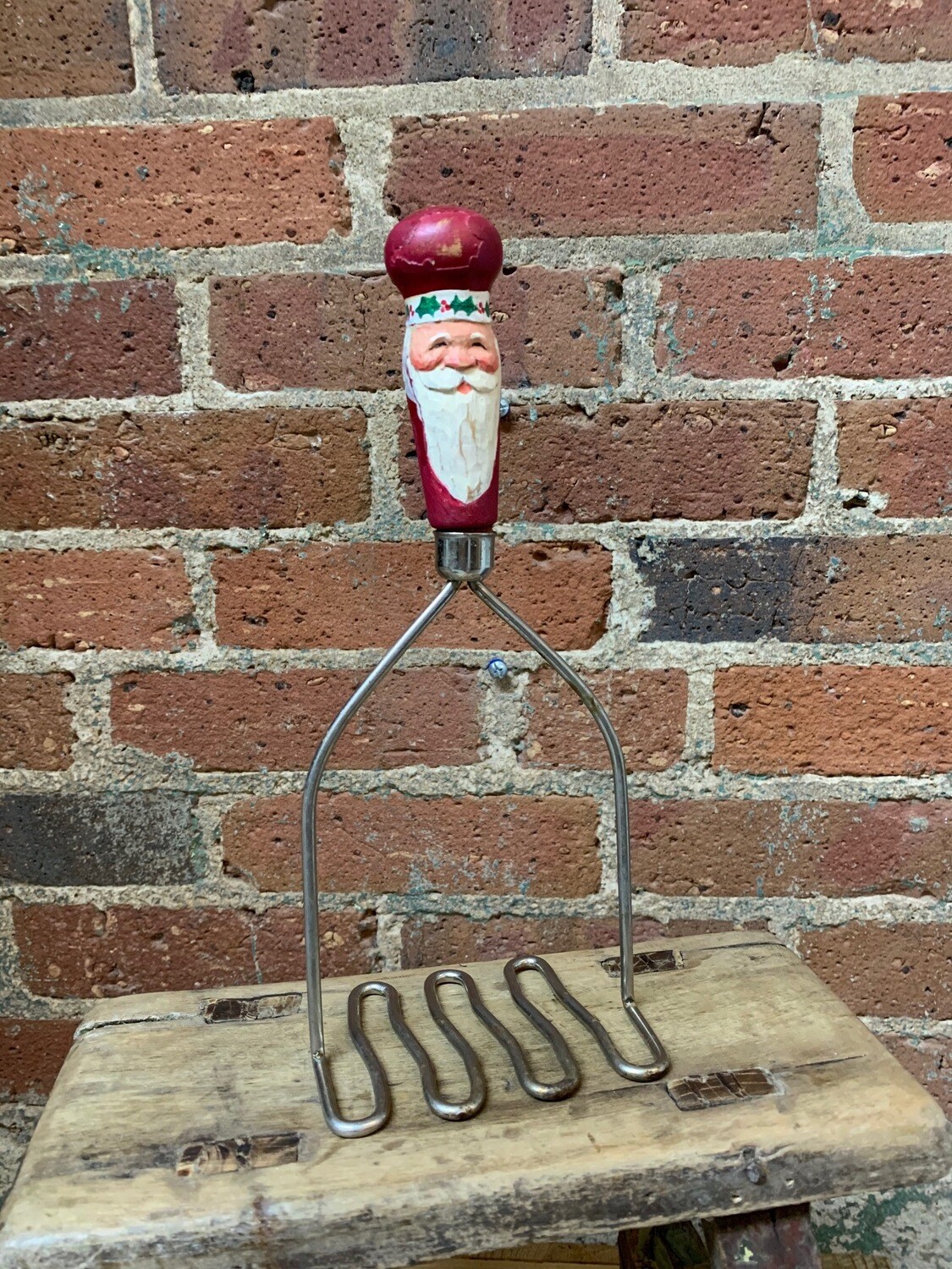 2 Antique Potato Masher