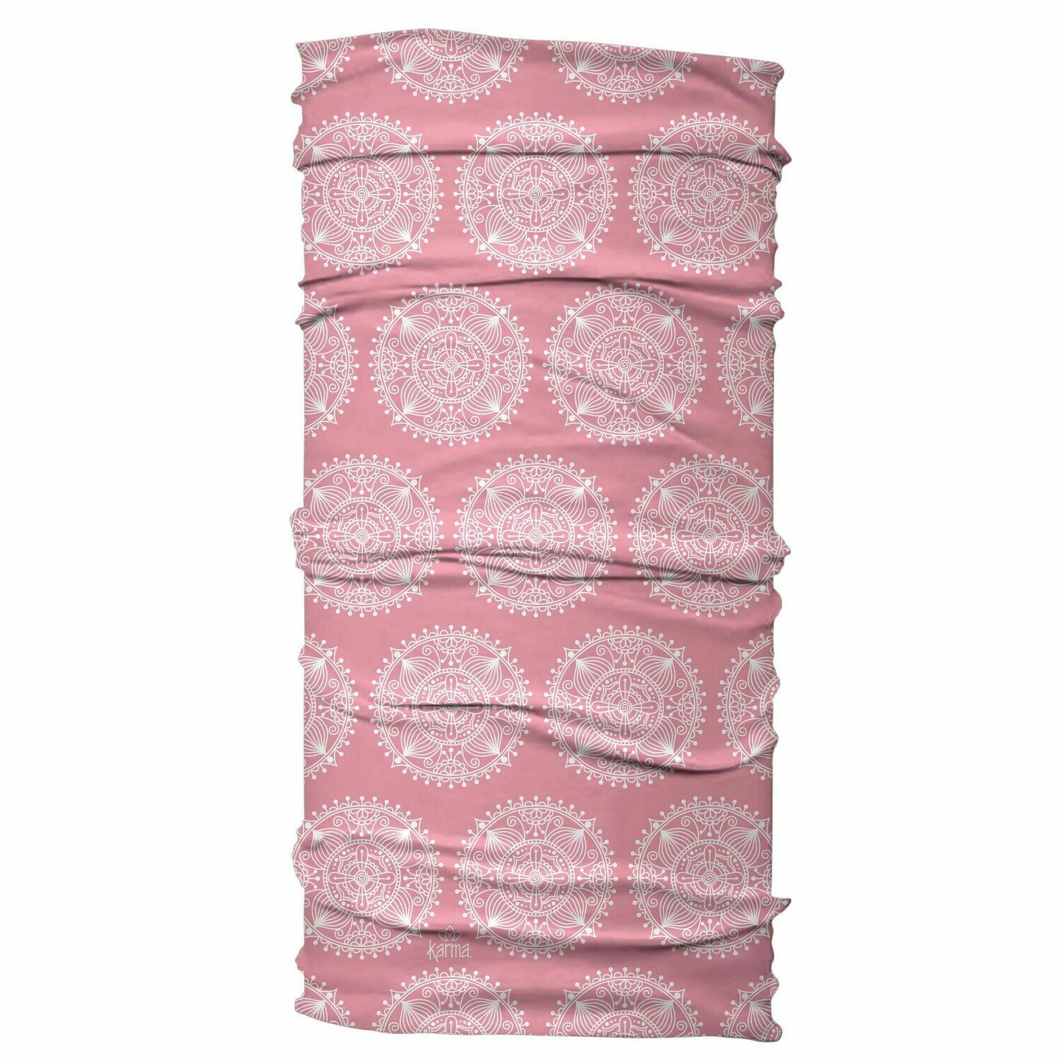 Karma Wide Headband Pink Mandala