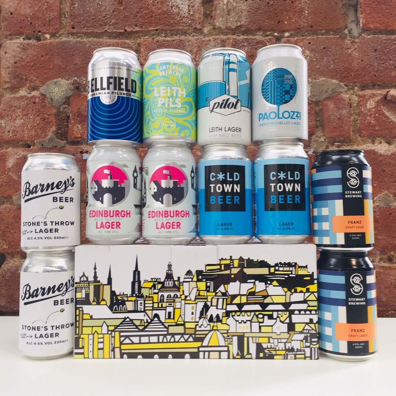 Edinburgh Craft Lagers x 12