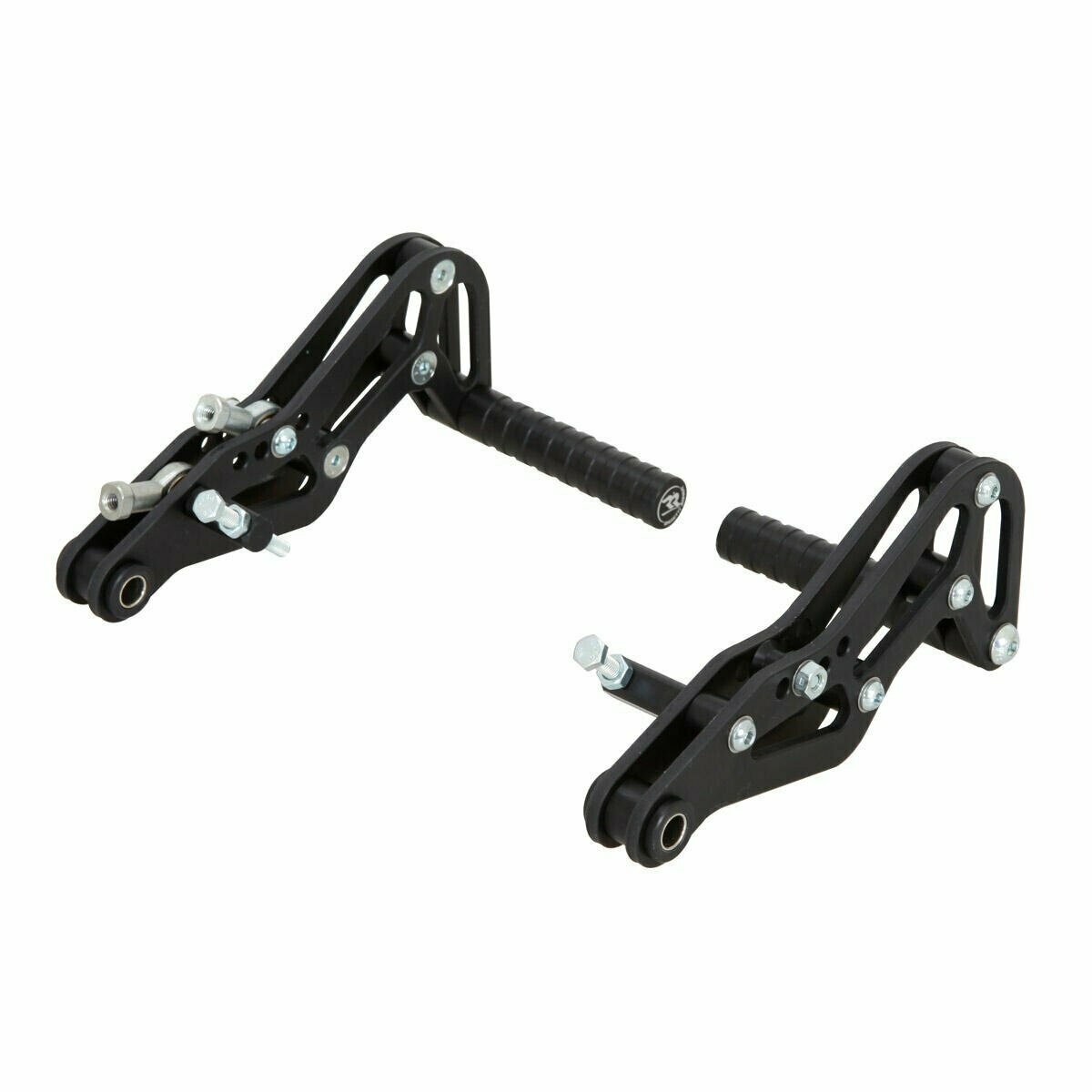 PEDALS SET (BRAKE + GAS ) BLACK ANODIZED