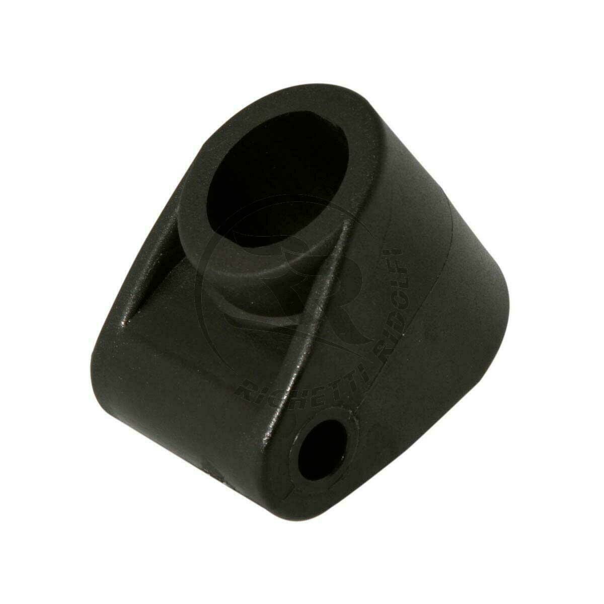 MiniKart Steering Column Support D.20mm, Hole 6mm, Black Colour