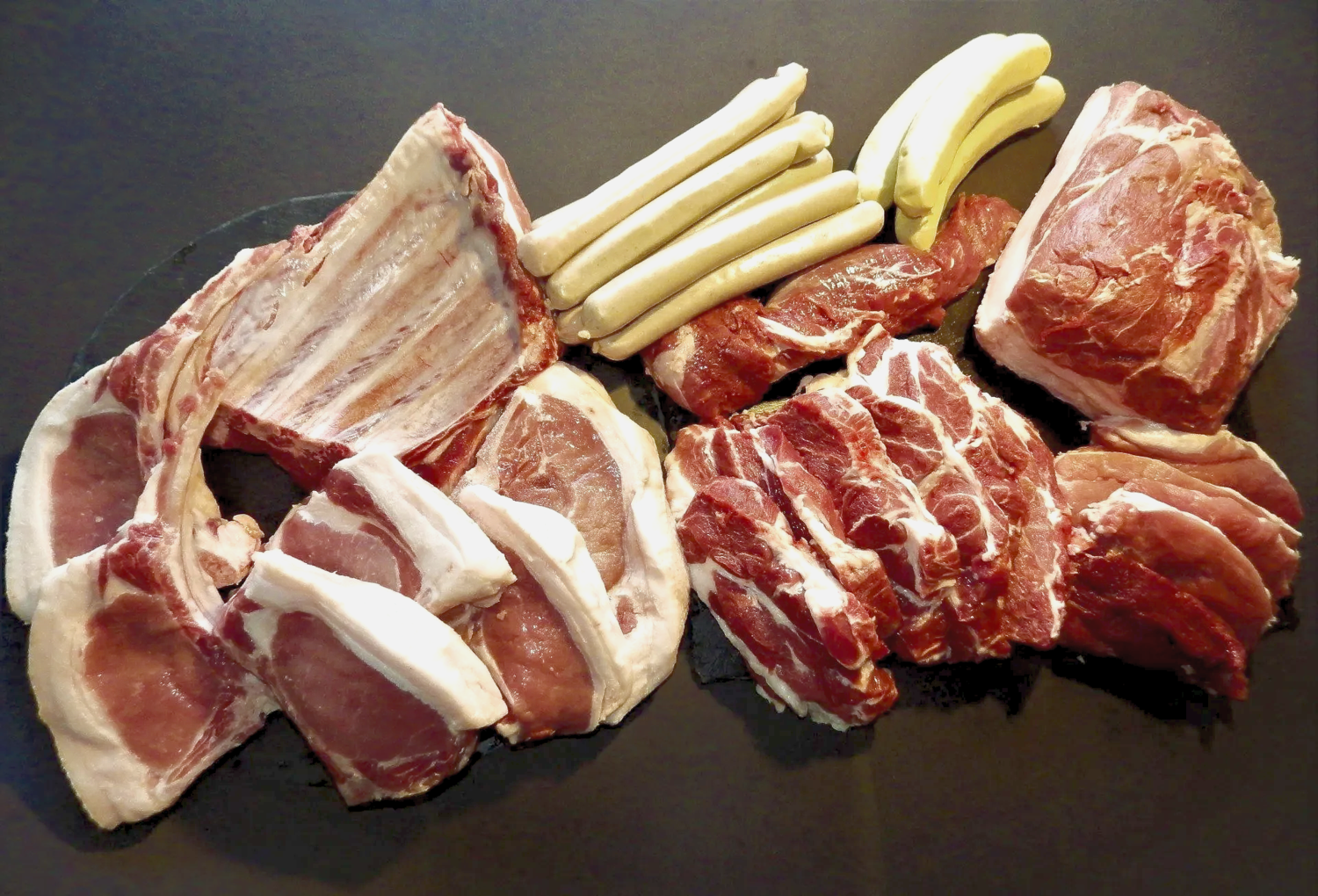 Fleisch und Wurst zum Grillen und Braten, Paket ca 10kg