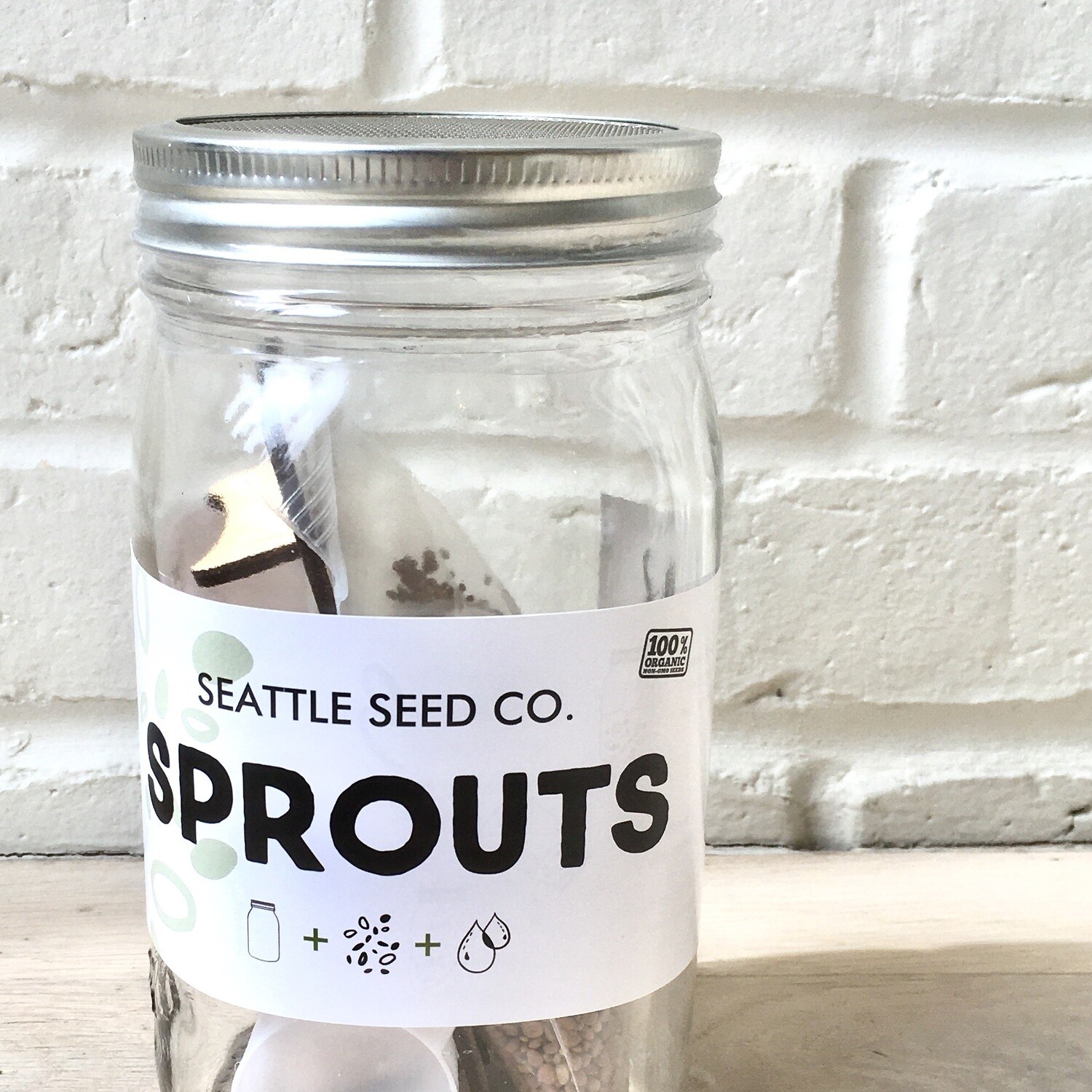 Seattle Seed Co Sprouts Jar