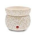 Ivory Scroll Wax Warmer