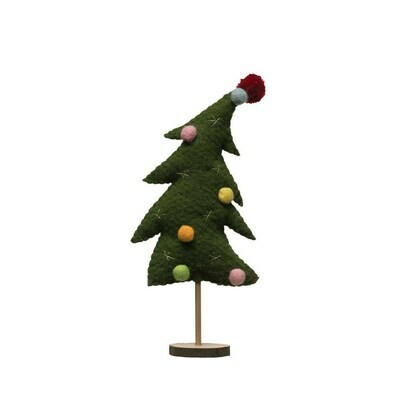 14" Wool Felt Tree