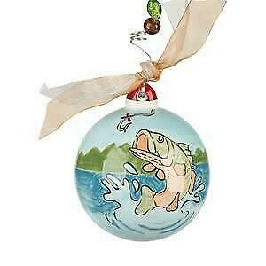 Bass Ball Ornament 