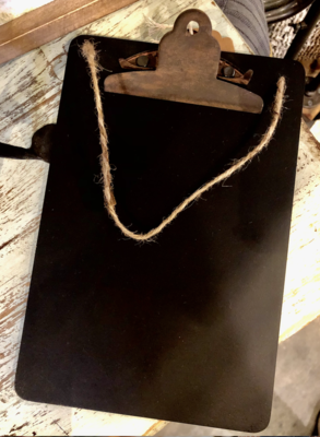 Black Clip/Chalk Board