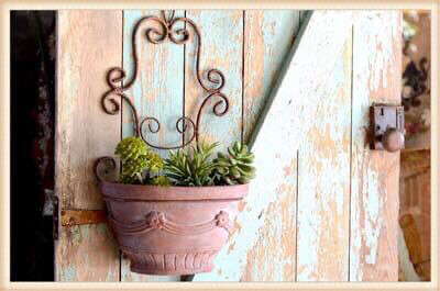 Scrolled Wall Planter