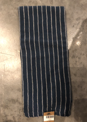 Cotton Tea Towel - Navy and White