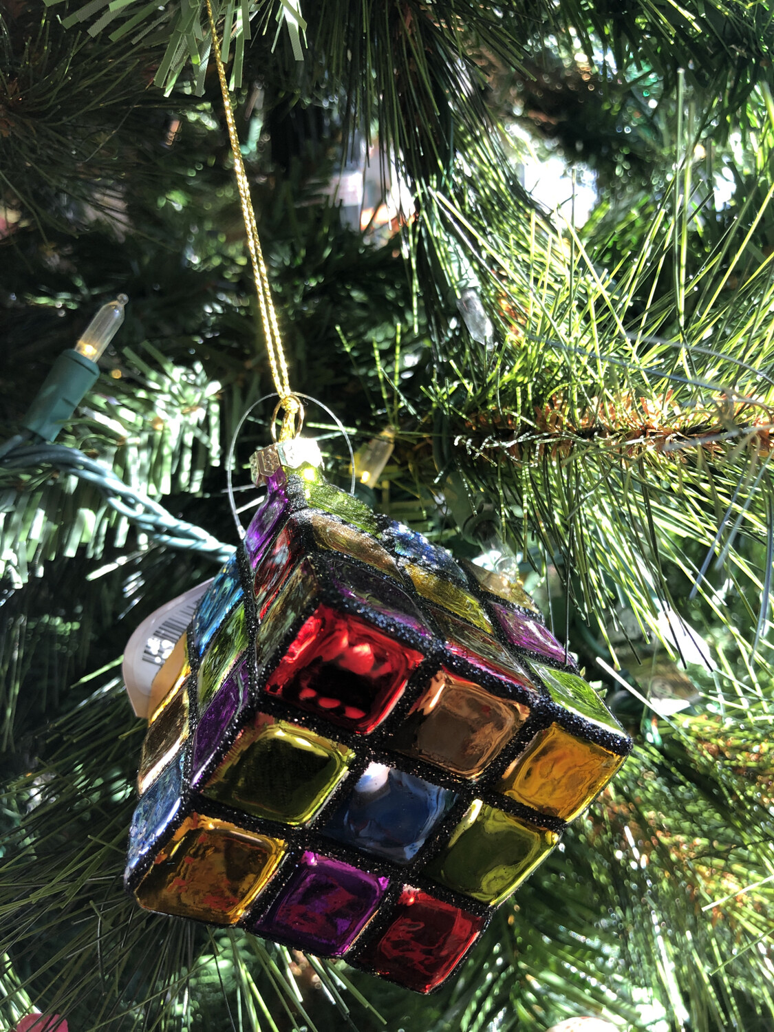 Rubik's Cube Ornament