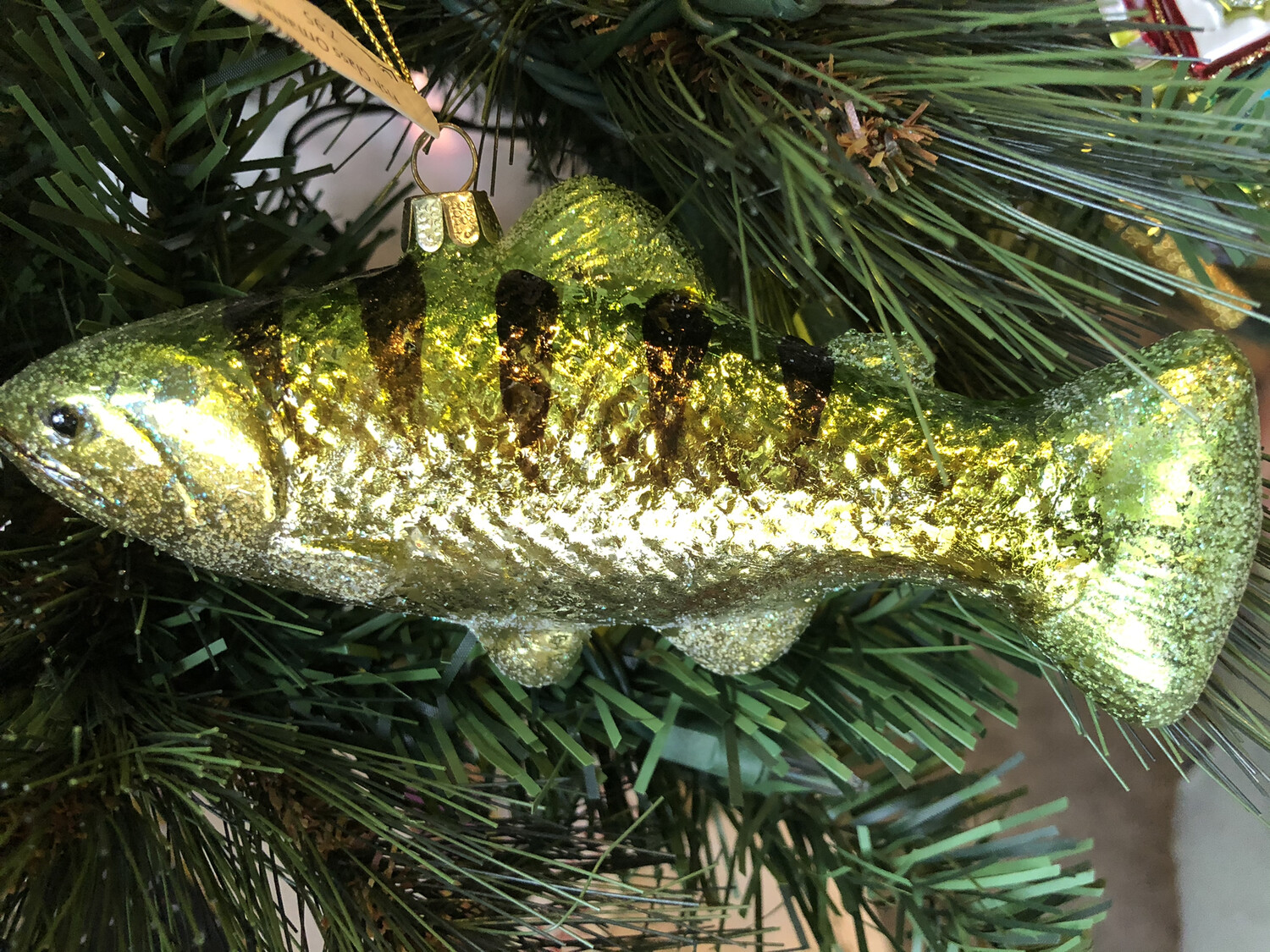 Fish Glass Ornament 