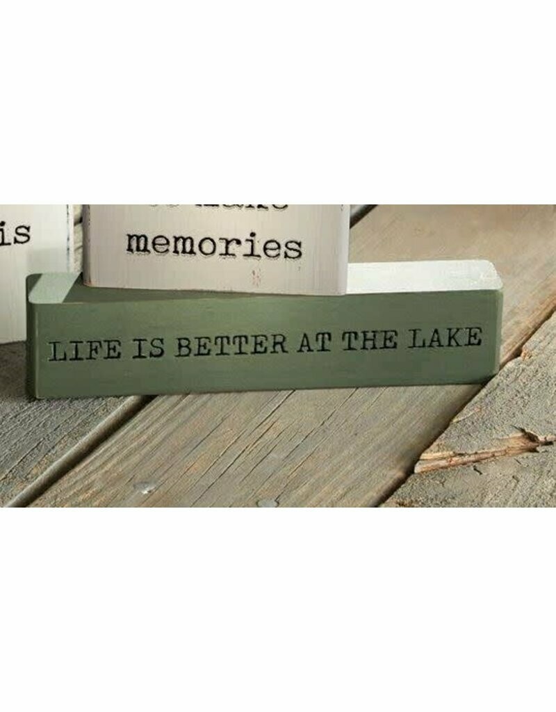 Life Wood Retreat Plaque