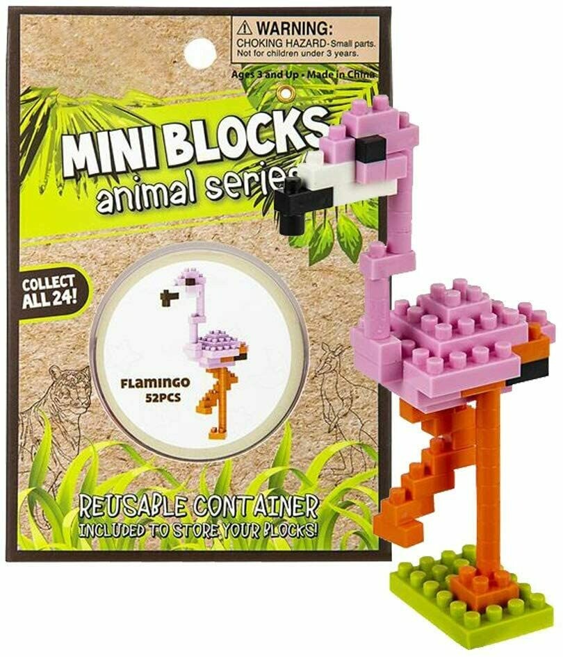 Mini Blocks - FLAMINGO