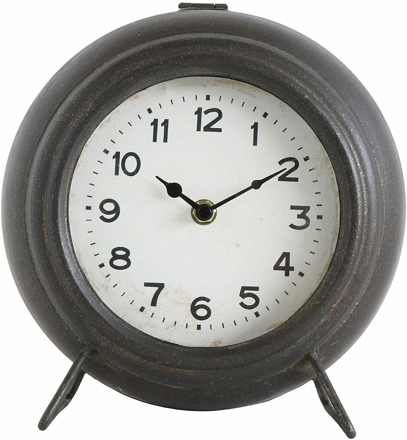 Metal Mantle Clock