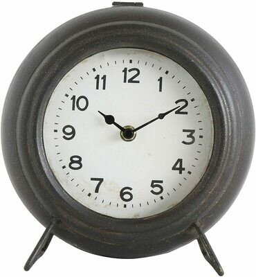 Metal Mantle Clock